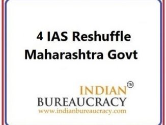 4 IAS Transfer in Maharashtra Govt