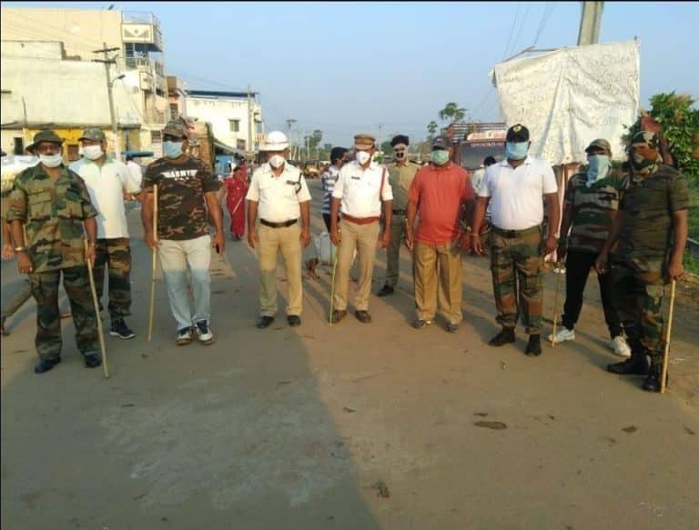 Ex-Servicemen play their part in providing succour to people in their fight against COVID-19