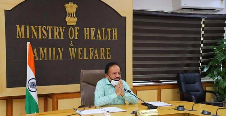 Harsh Vardhan holds