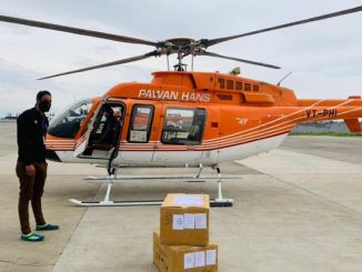 Helicopter services including Pawan Hans transport critical medical cargo and patients in NE, J&K, Ladakh and islands