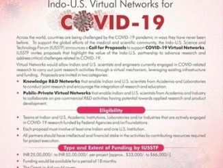 IUSSTF,4 Boosting Indo-US virtual networks to address COVID 19 challenges