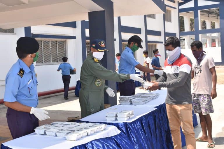 Indian Navy supports Fight Against Covid19 in Port Blair