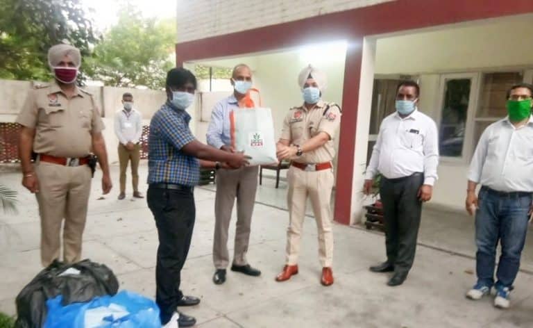 National Fertilizers ltd is taking active part in distributing essential items like food