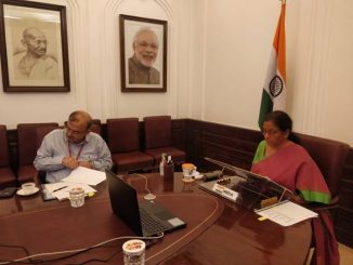 Nirmala Sitharaman attends the Development Committee Meeting of the World Bank-IMF