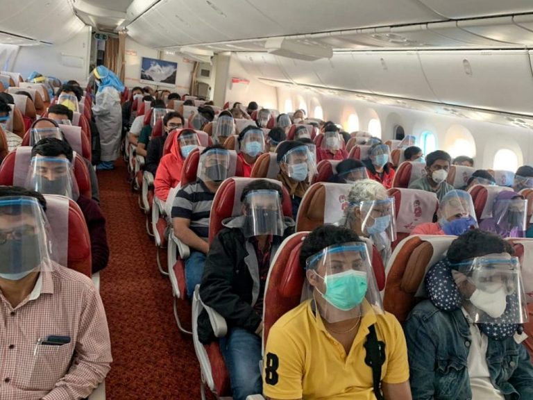 6037 Indians return from abroad in 31 flights