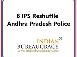 8 IPS Transfer in Andhra Pradesh Police
