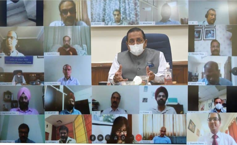 Dr Jitendra Singh addresses online convocation of IIPA amid lockdown