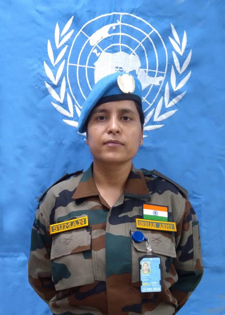 Indian Army Officer Major Suman Gawani