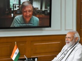 PM Modi interaction with Bill Gates