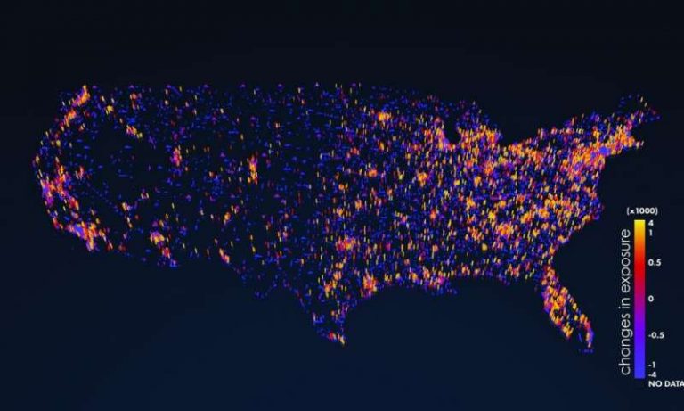 Simulations forecast US nationwide increase in human exposure to extreme climate events