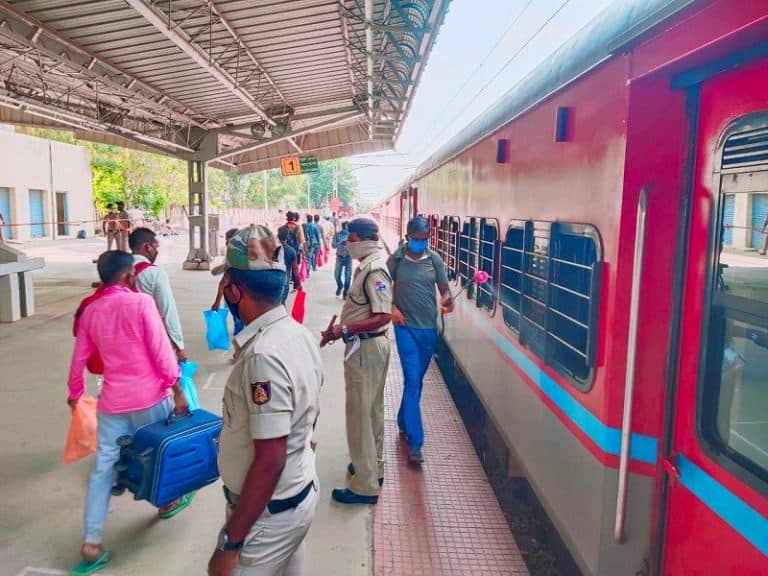 Standard Operating Protocol on Movement of Stranded Workers by Trains