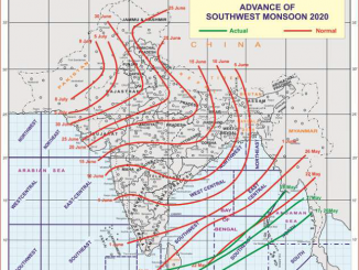 advance of Southwest Monsoon