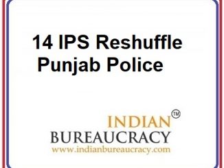 14 IPS Transfer in Punjab Police