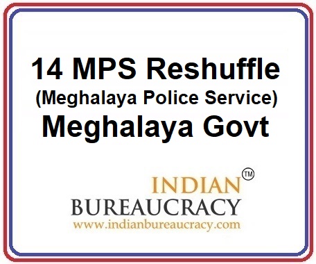 14 MPS Transfer in Meghalaya Police