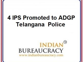 4 IPS Promoted to Telangana Police4 IPS Promoted to Telangana Police