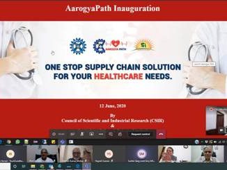 Aarogyapath, a web-based solution for the healthcare supply chain