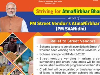Atmanirbhar Bharat Scheme of Special Micro-Credit Facility launched for Street Vendors