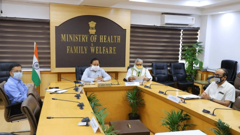 Harsh Vardhan reviews preparedness for Covid-19 Management