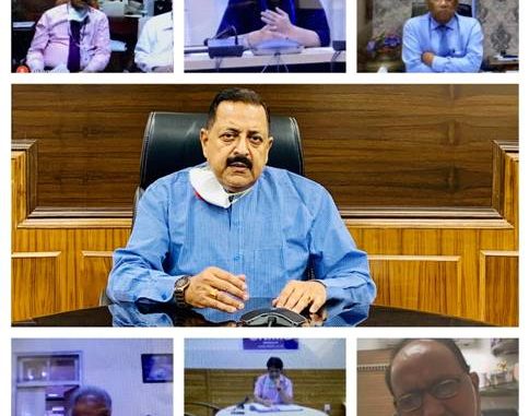 Jitendra Singh addresses a Virtual Conference of Heads and representatives of National Medical Teaching Institutes