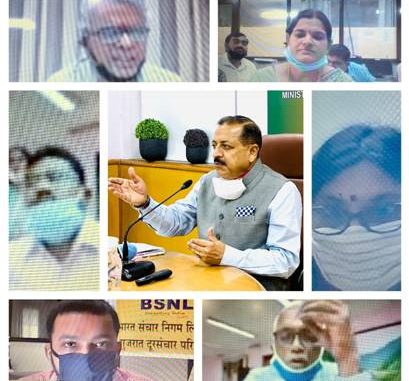 Jitendra Singh launches “Feedback Call Centres on COVID -19