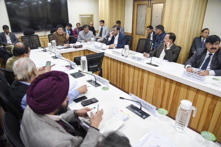 PiyushGoyal meets Service exporters