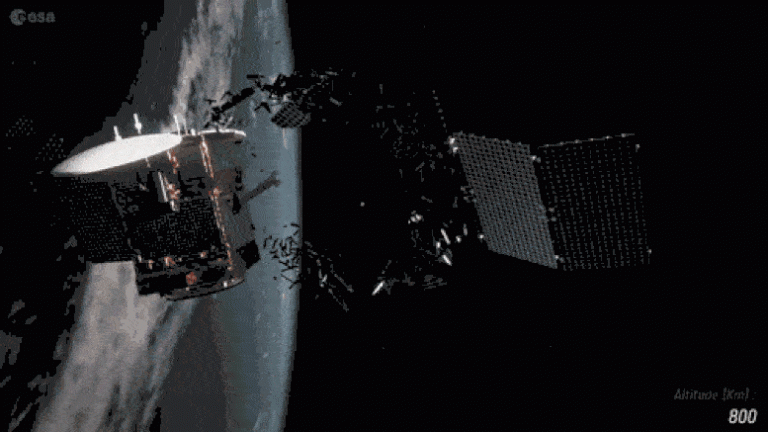 Reducing the risk of space debris collision