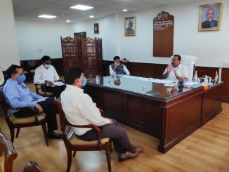 Sadananda Gowda holds meeting with pharmaceutical officers to review various aspects of proposed Bulks drugs and medical device park