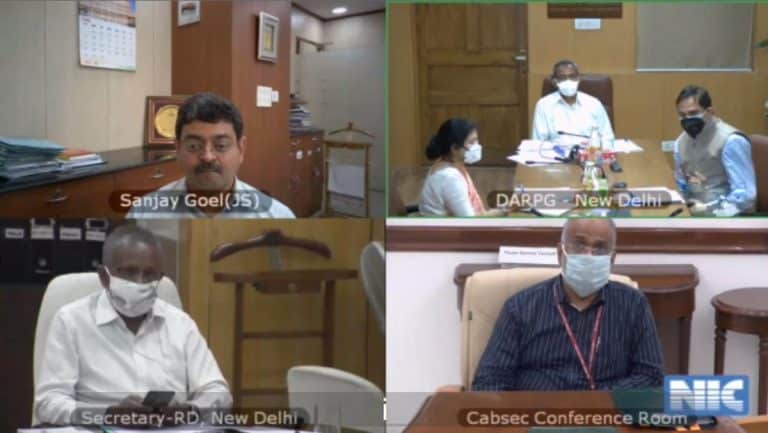 Secretary, DARPG, Dr.K.Shivaji delivers the valedictory