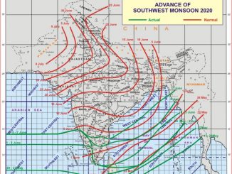 Southwest Monsoon further advances