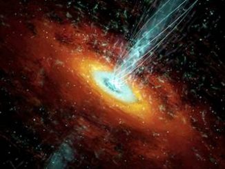 Study of optical properties of super-massive black-hole