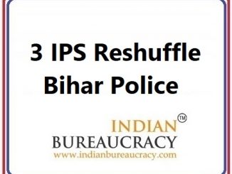 3 IPS Transfer in Bihar Govt