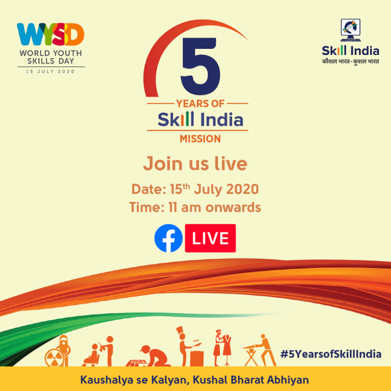 Digital conclave organized to mark 5 glorious years of the Skill India Mission