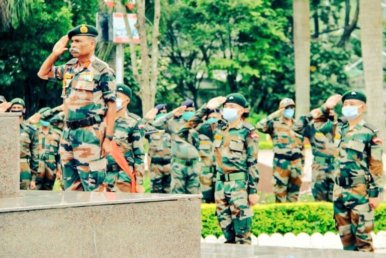 Gajraj Corps Pays Tributes