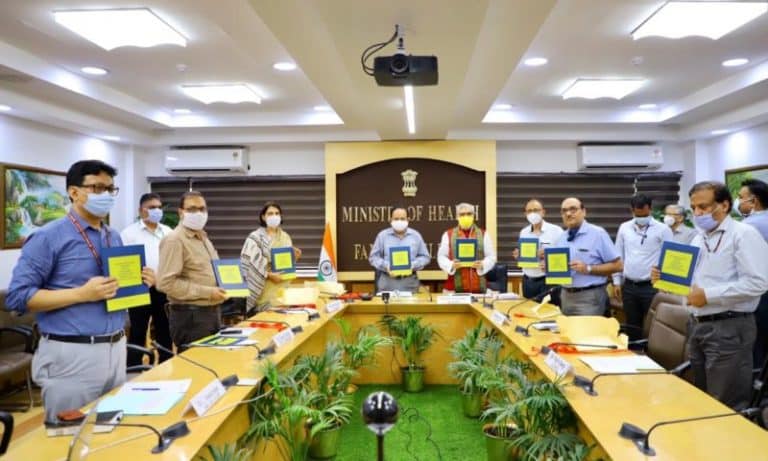 Harsh Vardhan releases book on Standard Treatment Guidelines