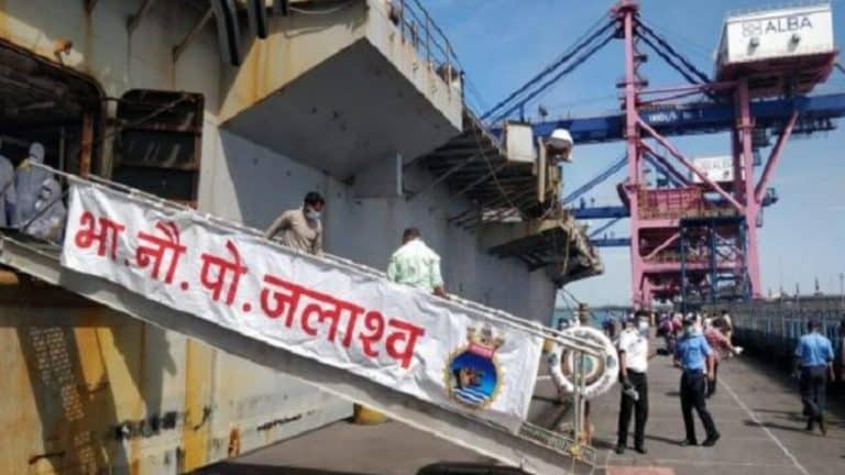 INS Jalashwa Brings Back 687 Indian Citizens From Iran