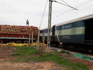 Indian Railways loads Special Parcel Train to Bangladesh