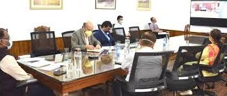 Jal Shakti Minister holds discussion with J&K Lt. Governor through VC for implementation of Jal Jeevan Mission
