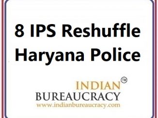 8 IPS Transfer in Haryana Police