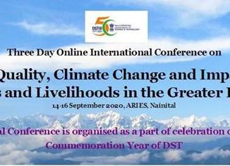 ARIES, Nainital to organise online International Conference on ‘Aerosol Air Quality