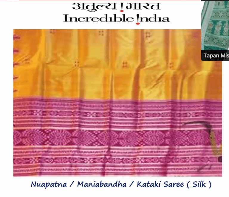 EK Bharat Shreshtha Bharat Webinar on Maharshtra Weaves & Odisha Textiles
