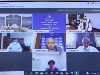 Harsh Vardhan digitally addresses inaugural session of CII Public Health Conference