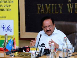 Harsh Vardhan interacts with WHO Regional Director and Health Ministers of South East Asia Region