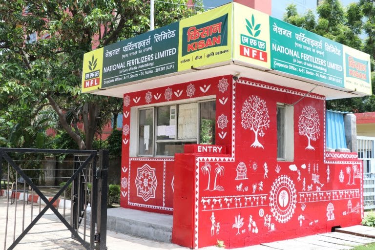 NFL Noida office complex adorns its walls with Warli paintings