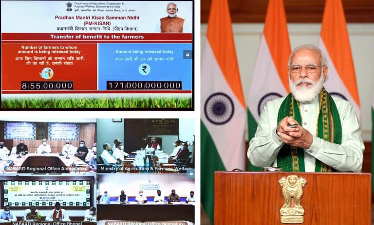 PM launches financing facility of Rs. 1 Lakh Crore under Agriculture Infrastructure Fund