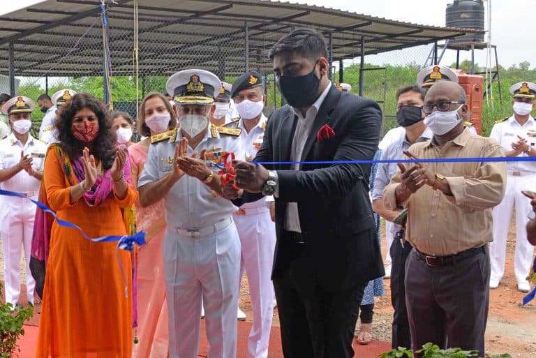 Plastic Waste handling facility inaugurated at Naval Base, Kochi