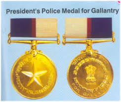 Police personnel awarded Medals