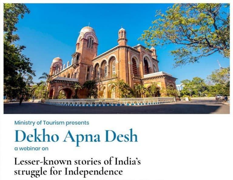 struggle against the British under Dekho Apna Desh webinar series