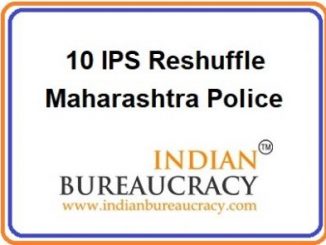 10 IPS Reshuffle in Maharashtra Police