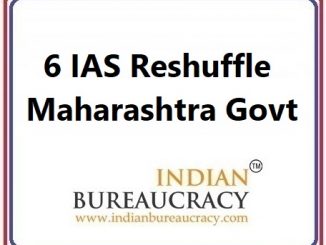 6 IAS Reshuffle in Maharashtra Govt