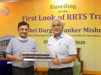 First Look of India’s First RRTS Train Unveiled